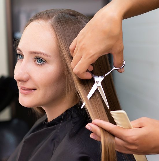 Long Hair Trim-Eco Hair Studio