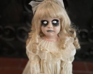 Sustainable Haunted Doll Hairstyles by Eco hair studio
